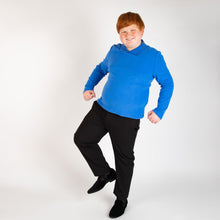 Load image into Gallery viewer, Cobalt Collar Top (Long Sleeve)
