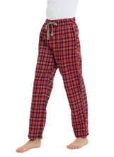 Load image into Gallery viewer, HiddenValor Big Boys Cotton Pajama Lounge Pants Red/Black Small - # BOAA12710002
