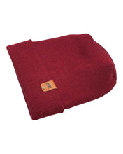 Load image into Gallery viewer, NEW HAAKWEAR H-Stitch Cuffed Beanie - Designed and Made in USA (Patented Design) - Burnt Maroon

