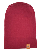 Load image into Gallery viewer, NEW HAAKWEAR H-Stitch Cuffed Beanie - Designed and Made in USA (Patented Design) - Burnt Maroon

