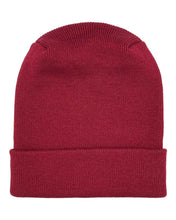 Load image into Gallery viewer, NEW HAAKWEAR H-Stitch Cuffed Beanie - Designed and Made in USA (Patented Design) - Burnt Maroon
