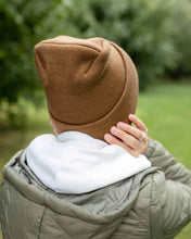 Load image into Gallery viewer, NEW HAAKWEAR H-Stitch Cuffed Beanie - Patented Design, Made in USA - Camel Brown
