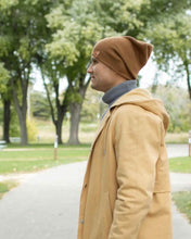 Load image into Gallery viewer, NEW HAAKWEAR H-Stitch Cuffed Beanie - Patented Design, Made in USA - Camel Brown
