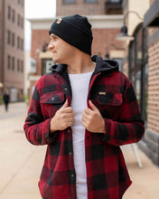 Load image into Gallery viewer, NEW HAAKWEAR H-Stitch Cuffed Beanie - Designed and Made in USA (Patented Design) - Charcoal Black
