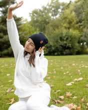 Load image into Gallery viewer, NEW HAAKWEAR H-Stitch Cuffed Beanie - Designed and Made in USA (Patented Design) - Charcoal Black
