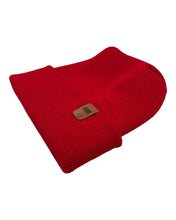 Load image into Gallery viewer, NEW HAAKWEAR H-Stitch Cuffed Beanie - Designed and Made in USA (Patented Design) - Scarlet Red
