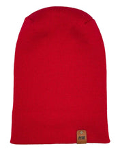 Load image into Gallery viewer, NEW HAAKWEAR H-Stitch Cuffed Beanie - Designed and Made in USA (Patented Design) - Scarlet Red
