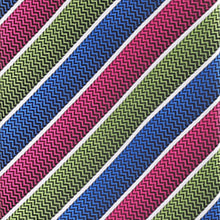 Load image into Gallery viewer, Vittorio Farina Geometric Designer Necktie &amp; Pocket Square
