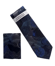 Load image into Gallery viewer, Vittorio Farina Paisley Designer Necktie &amp; Pocket Square

