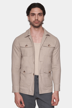 Load image into Gallery viewer, The Slim Safari Coat (Natural)

