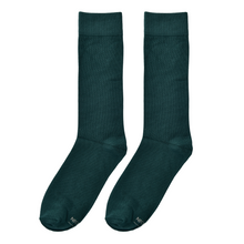 Load image into Gallery viewer, Solid Emerald Green Socks
