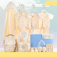 Load image into Gallery viewer, Complete Newborn Welcome Gift Box – 100% Cotton Essentials Set | Carefully selected to comfort and support your baby’s first precious weeks - # BANB11110008
