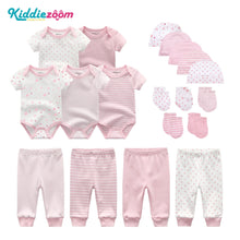 Load image into Gallery viewer, Kiddiezoom Cotton Star | 19-Piece Baby Outfit Set - # BANB11110003
