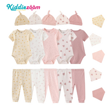 Load image into Gallery viewer, Newborn Baby Gift Set | Bodysuits, Hats, and More | One Set - # BANB11110012
