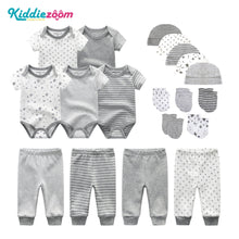 Load image into Gallery viewer, Kiddiezoom Cotton Star | 19-Piece Baby Outfit Set - # BANB11110003
