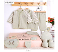 Load image into Gallery viewer, Newborn Gift Set with Color Cotton Baby Clothes - # BANB11110010
