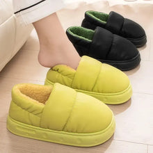 Load image into Gallery viewer, Winter Waterproof Anti-Slip Cotton Slippers - # BOAA73410001
