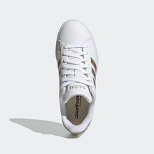 Load image into Gallery viewer, adidas Women's Sneakers 7.5 White/Platin Metallic/Platin Metallic - # GIAA73710001
