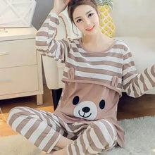 Load image into Gallery viewer, Nursing Mother Pajamas for Confinement Care - # NURSGA11410108
