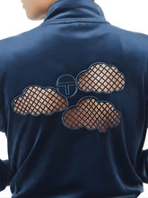 Load image into Gallery viewer, Nuvola Velour Track Jacket-Key Largo
