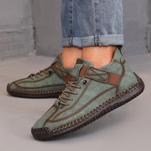 Load image into Gallery viewer, Women’s Color Matching Leather Boots
