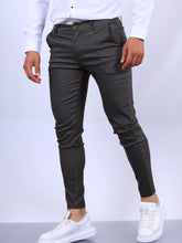 Load image into Gallery viewer, 👔 Men's Slim Fit Button Trousers – Versatile Office &amp; Casual Wear
