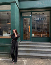 Load image into Gallery viewer, Pleated Asymmetrical Ties High-waisted Wide-leg Pants
