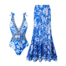 Load image into Gallery viewer, Ethnic Style One-piece Swimsuit For Women Beach Suit
