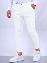 Load image into Gallery viewer, 👔 Men's Slim Fit Button Trousers – Versatile Office &amp; Casual Wear
