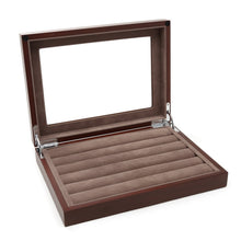 Load image into Gallery viewer, Espresso Cufflinks Collector's Case - 36 pairs

