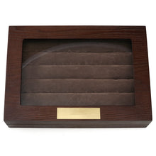 Load image into Gallery viewer, Espresso Cufflinks Collector's Case - 36 pairs
