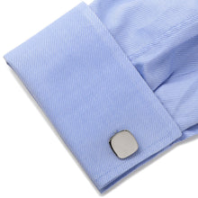 Load image into Gallery viewer, Stainless Steel Soft Square Engravable Cufflinks
