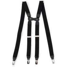 Load image into Gallery viewer, Black H-Back Formal Suspenders
