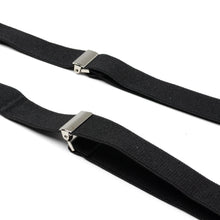 Load image into Gallery viewer, Black H-Back Formal Suspenders
