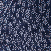 Load image into Gallery viewer, Blue Leaf Men's Tie
