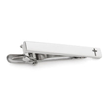 Load image into Gallery viewer, Cross Stainless Steel Cufflinks and Tie Clip Gift Set
