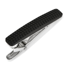 Load image into Gallery viewer, Stainless Steel Carbon Fiber Tire Tread Tie Clip
