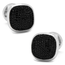 Load image into Gallery viewer, Stainless Steel Black Pave Crystal 5-Stud Set
