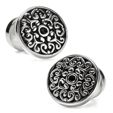 Load image into Gallery viewer, Antique Filigree Round Cufflinks
