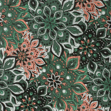 Load image into Gallery viewer, Kaleido Floral Coral Accented Men's Tie
