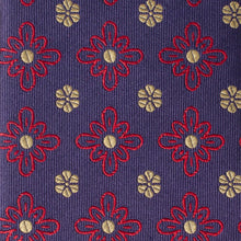 Load image into Gallery viewer, Deep Purple Floral Men's Tie
