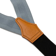 Load image into Gallery viewer, Gray Convertible Suspenders
