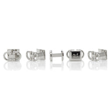 Load image into Gallery viewer, Horse Bit Stainless Steel 5-Stud Set
