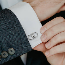 Load image into Gallery viewer, Horse Bit Stainless Steel Cufflinks
