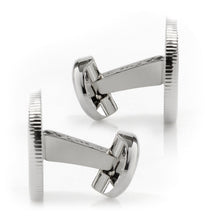 Load image into Gallery viewer, Hunter Silver Cufflinks
