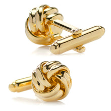 Load image into Gallery viewer, Gold Knot 5-Stud Set

