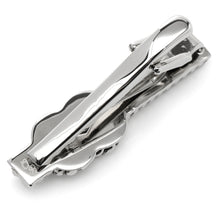 Load image into Gallery viewer, Silver Knot Rope Tie Clip
