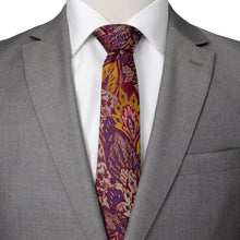 Load image into Gallery viewer, Multi Brown Patterned Men's Tie
