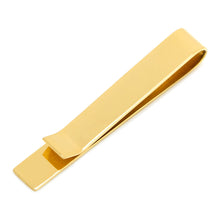 Load image into Gallery viewer, 14K Gold Plated Rope Border Oval Cufflinks and Tie Bar Gift Set

