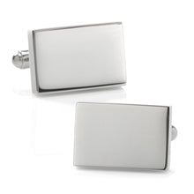 Load image into Gallery viewer, Engravable Rectangle Cufflinks and Tie Bar Gift Set
